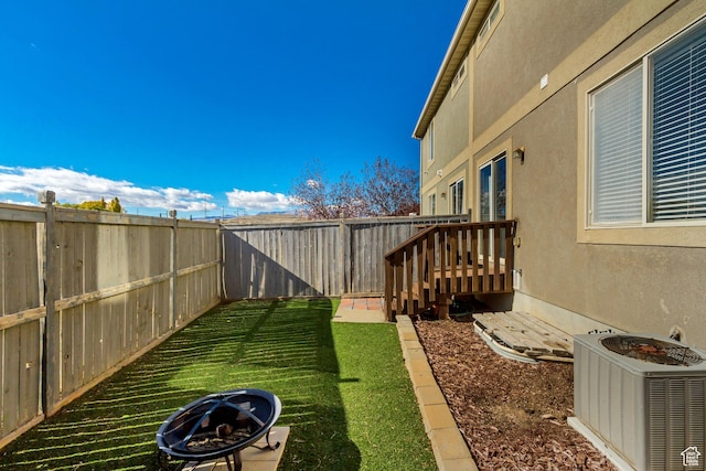 3864 E Cascade Rd, Eagle Mountain, UT 84005 - view of yard with cooling unit