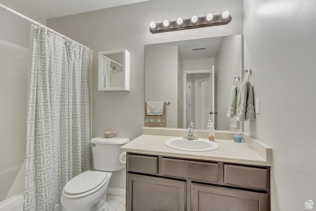 3864 E Cascade Rd, Eagle Mountain, UT 84005 - bathroom featuring toilet, vanity, and shower / bath combination with curtain