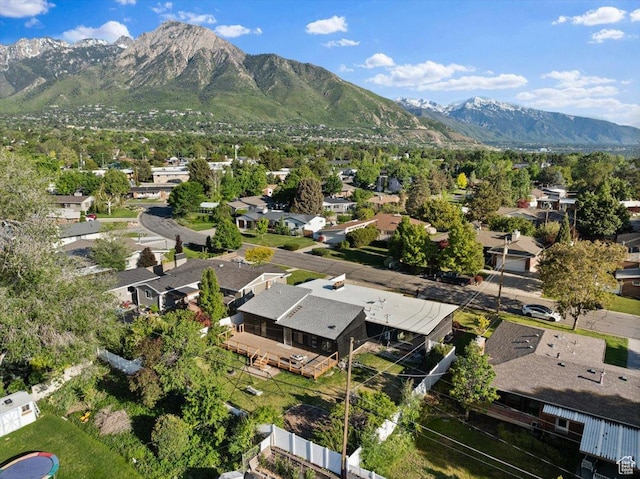 2559 E Evening Star Dr, Holladay, UT 84124 - aerial perspective of suburban area featuring a mountain backdrop