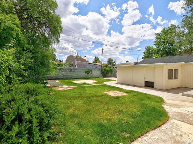 4673 W 5255 S, Kearns, UT 84118 - view of yard with a patio area