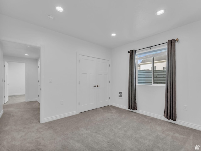 1949 W Shadow Way, Kaysville, UT 84037 - unfurnished bedroom featuring carpet, recessed lighting, baseboards, and a closet