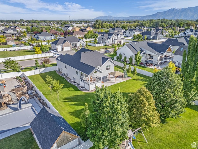 1949 W Shadow Way, Kaysville, UT 84037 - aerial perspective of suburban area with mountains