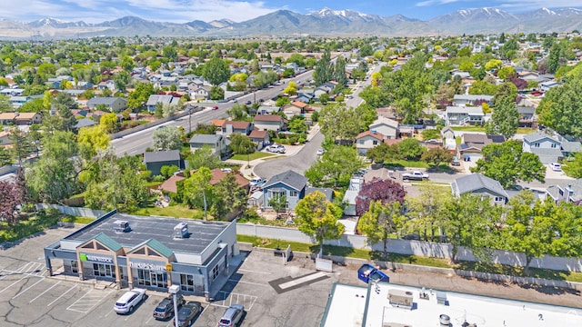 6169 Longmore Dr, Salt Lake City, UT 84118 - aerial view of residential area with a mountain backdrop
