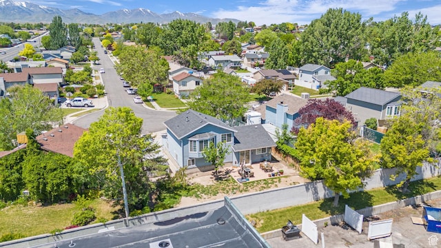 6169 Longmore Dr, Salt Lake City, UT 84118 - aerial perspective of suburban area with a mountainous background