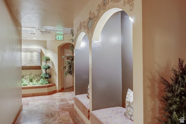 840 Bigler Ln Unit 2021, Midway, UT 84049 - hall featuring baseboards and arched walkways