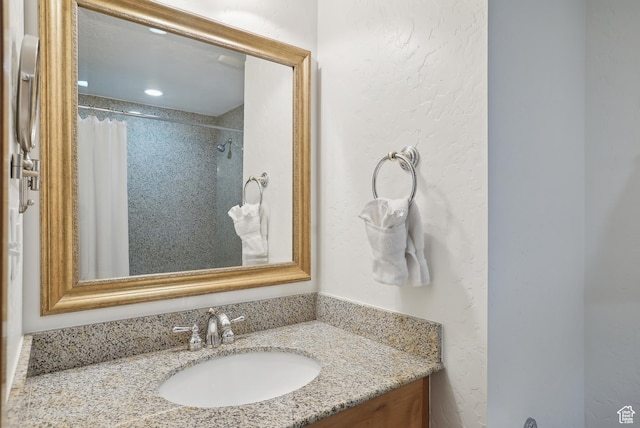 840 Bigler Ln Unit 2021, Midway, UT 84049 - bathroom with vanity and curtained shower