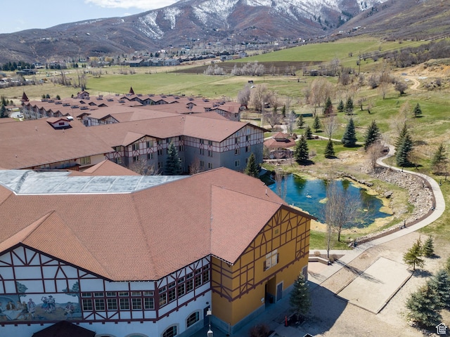 840 Bigler Ln Unit 2021, Midway, UT 84049 - drone / aerial view of a mountain backdrop
