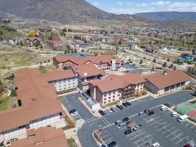 840 Bigler Ln Unit 2021, Midway, UT 84049 - aerial overview of property's location featuring mountains