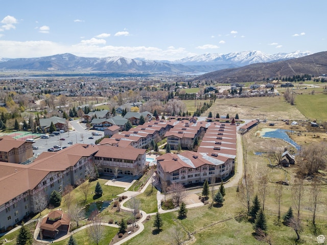 840 Bigler Ln Unit 2021, Midway, UT 84049 - aerial view of property's location with a mountain backdrop