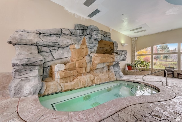 840 Bigler Ln Unit 2021, Midway, UT 84049 - view of pool with a hot tub and a swimming pool
