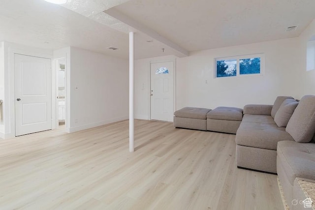 171 E 200 N, Orem, UT 84057 - living area featuring light wood-type flooring and baseboards