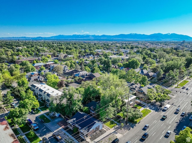 532 E 600 S, Salt Lake City, UT 84102 - aerial view of a mountainous background