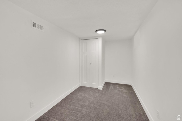 532 E 600 S, Salt Lake City, UT 84102 - empty room with dark carpet and baseboards