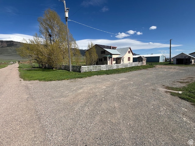 149 Thomas Fork Ln, Geneva, ID 83238 - view of property exterior featuring gravel driveway