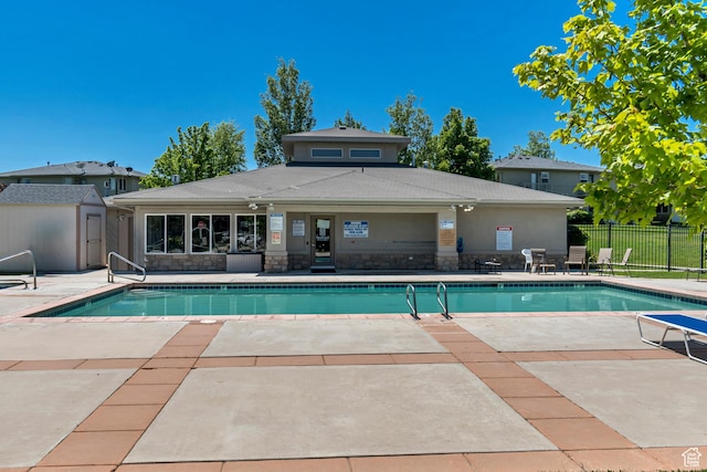 4917 W Stormy Meadow Dr, Riverton, UT 84096 - community pool featuring a patio area
