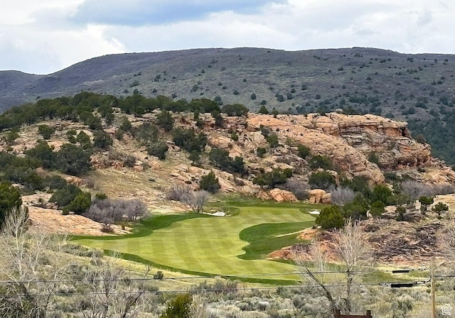 2508 E 70 S Unit 4, Heber City, UT 84032 - view of mountain backdrop featuring a golf club