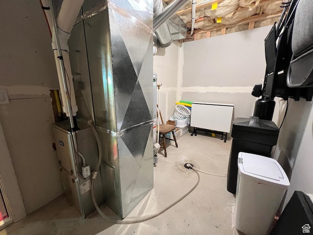 12137 N Montrose Dr, Highland, UT 84003 - utility room with heating unit