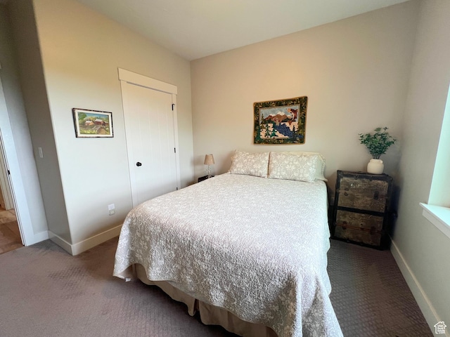 12137 N Montrose Dr, Highland, UT 84003 - carpeted bedroom featuring baseboards
