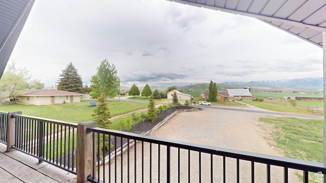 1164 S 1600 E, Preston, ID 83263 - deck featuring a mountain view