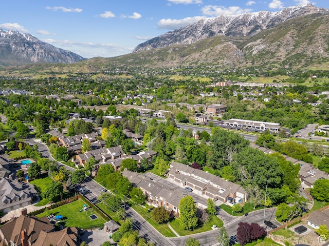 3263 Shadowbrook Cir N, Provo, UT 84604 - view of property location featuring a mountainous background and nearby suburban area