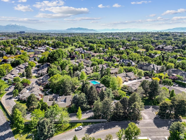 3263 Shadowbrook Cir N, Provo, UT 84604 - aerial view of residential area featuring a mountain backdrop