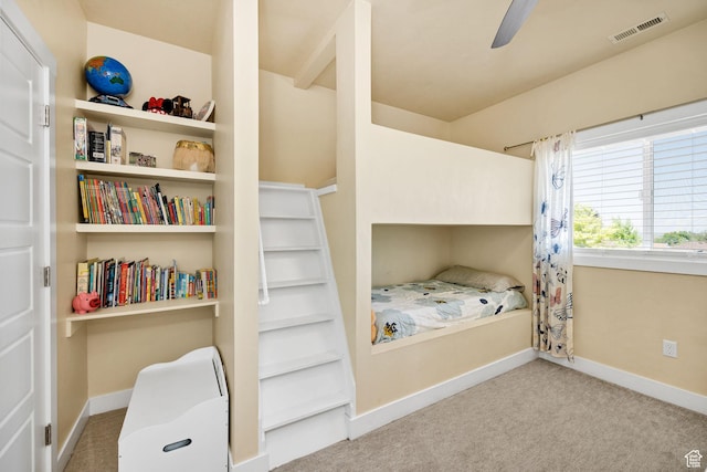 181 W 400 S, Hyrum, UT 84319 - carpeted bedroom featuring baseboards and ceiling fan