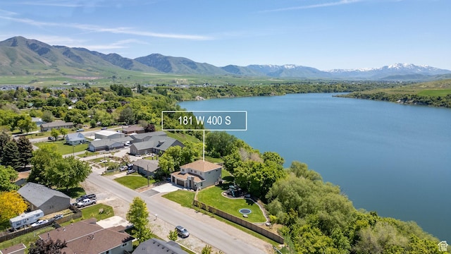 181 W 400 S, Hyrum, UT 84319 - bird's eye view of a water and mountain view