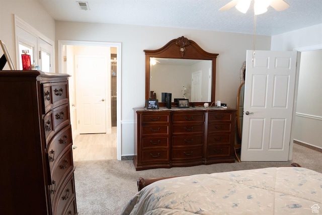 731 Pioneer Dr, Soda Springs, ID 83276 - carpeted bedroom featuring a ceiling fan and baseboards