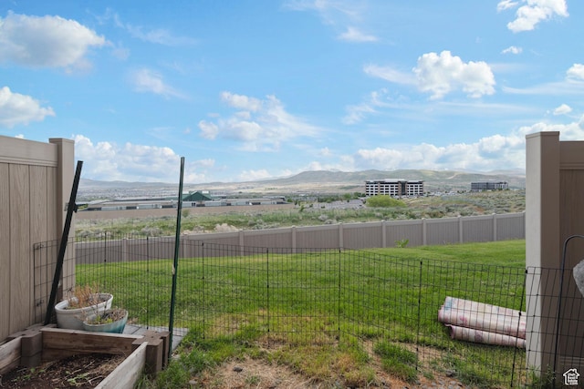2335 W Cresthaven Ln, Lehi, UT 84043 - view of yard with a mountain view