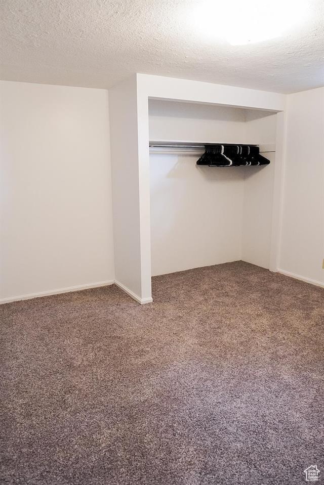 260 W 4th S, Soda Springs, ID 83276 - unfurnished bedroom with carpet floors and a textured ceiling