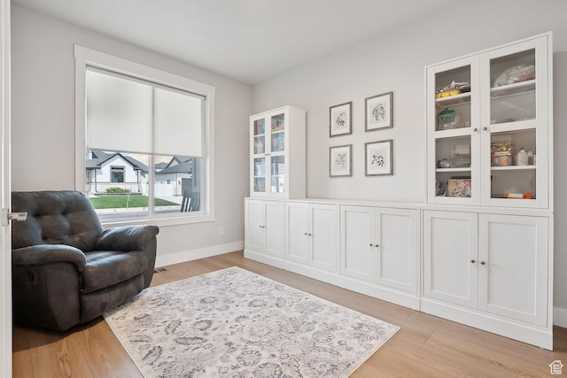 13321 S Split Oak Dr, Herriman, UT 84096 - sitting room featuring light wood-style flooring and baseboards