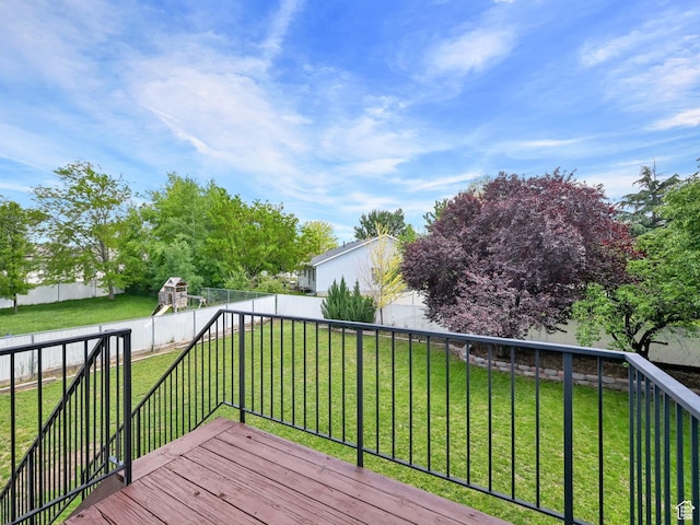 1240 N 2525 W, Layton, UT 84041 - view of wooden terrace