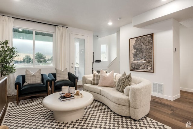 937 W Coalburn Way Unit 102, Murray, UT 84123 - living room with wood finished floors, baseboards, and recessed lighting