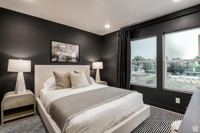 937 W Coalburn Way Unit 102, Murray, UT 84123 - bedroom with baseboards and recessed lighting