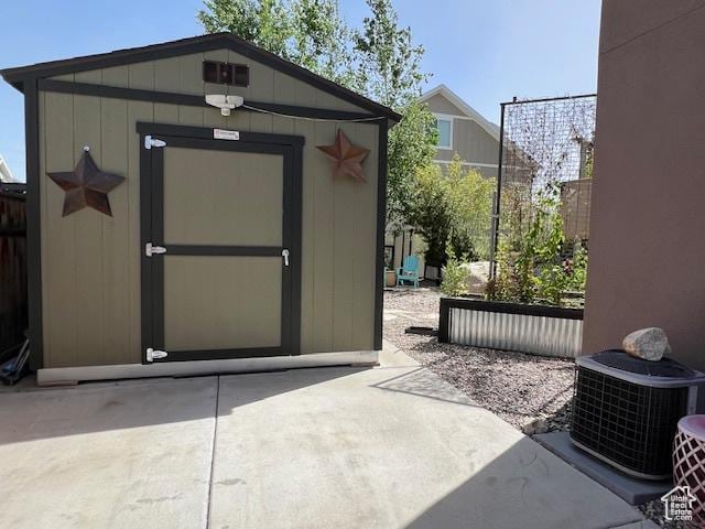 115 E 8469 S, Sandy, UT 84070 - view of shed featuring cooling unit