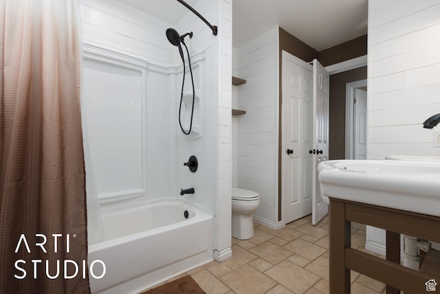1280 N Gramercy Ave, Ogden, UT 84404 - full bath featuring shower / bathtub combination with curtain, toilet, and vanity