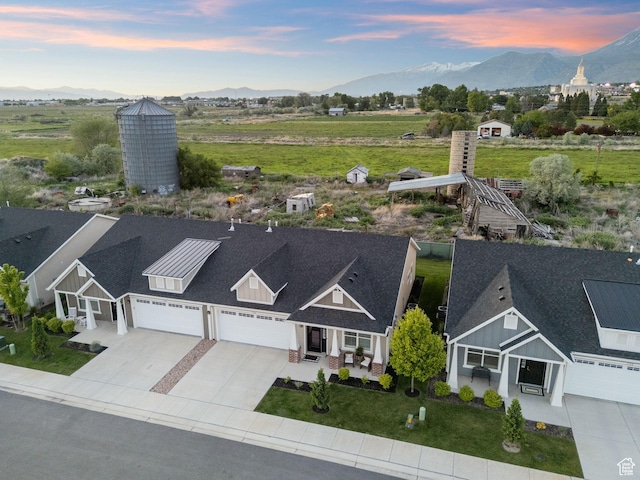 1136 W 1810 S, Orem, UT 84058 - aerial view of property and surrounding area featuring a mountainous background