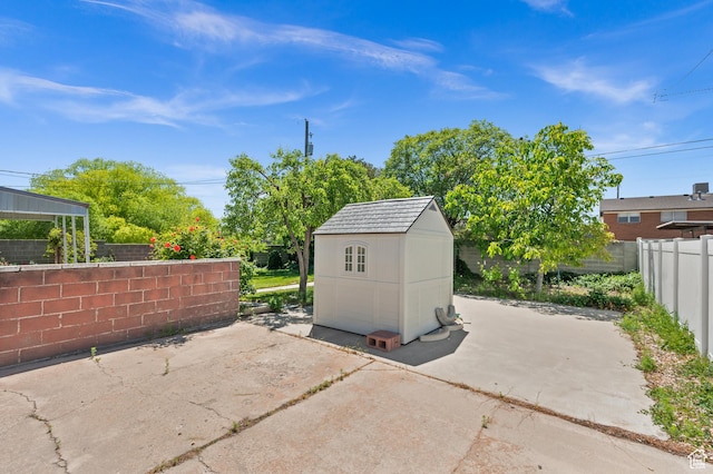 3279 W Crestfield, West Valley City, UT 84119 - fenced backyard featuring a patio