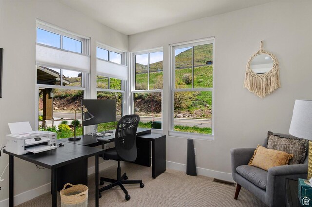 11661 N Shoreline Dr, Hideout, UT 84036 - office space featuring baseboards and light carpet