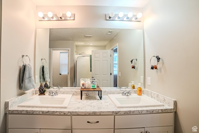 15167 S Maradona Dr, Herriman, UT 84096 - full bath featuring double vanity and a shower stall