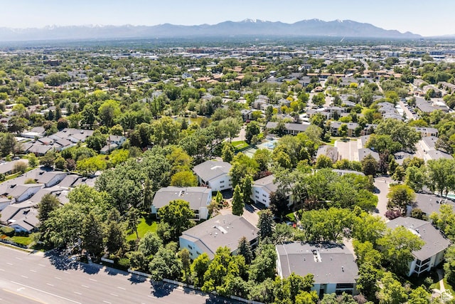 4097 S 670 E Unit C, Murray, UT 84107 - aerial perspective of suburban area with a mountainous background