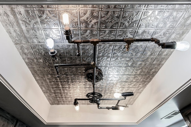 4097 S 670 E Unit C, Murray, UT 84107 - detailed view of an ornate ceiling