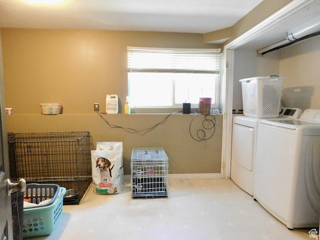 9467 S 250 E, Sandy, UT 84070 - washroom featuring washing machine and dryer and baseboards