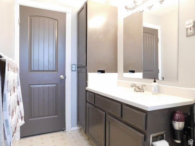 9467 S 250 E, Sandy, UT 84070 - bathroom with vanity and tile patterned floors