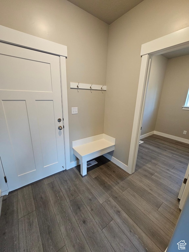 454 N 500 E Lot 3, Salem, UT 84653 - mudroom featuring dark wood finished floors and baseboards