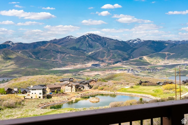 10371 N Sightline Cir, Hideout, UT 84036 - mountain view featuring a large body of water