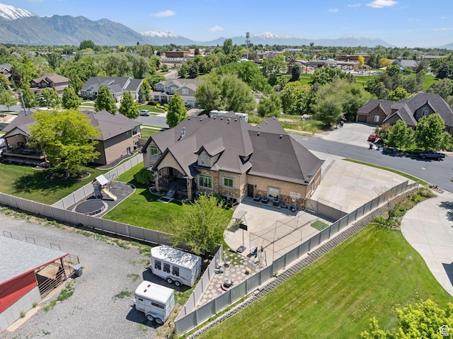 62 W 225 N, Lindon, UT 84042 - aerial perspective of suburban area with mountains