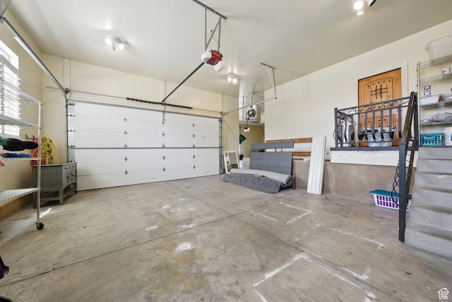 62 W 225 N, Lindon, UT 84042 - garage with a garage door opener and a porch