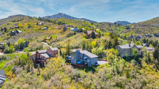 7340 Buckboard Dr N, Park City, UT 84098 - aerial perspective of suburban area with mountains