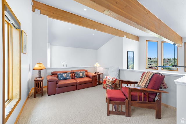 7340 Buckboard Dr N, Park City, UT 84098 - living room with carpet, baseboards, and recessed lighting